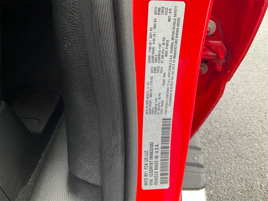 2021 RAM 1500 Big Horn/Lone Star