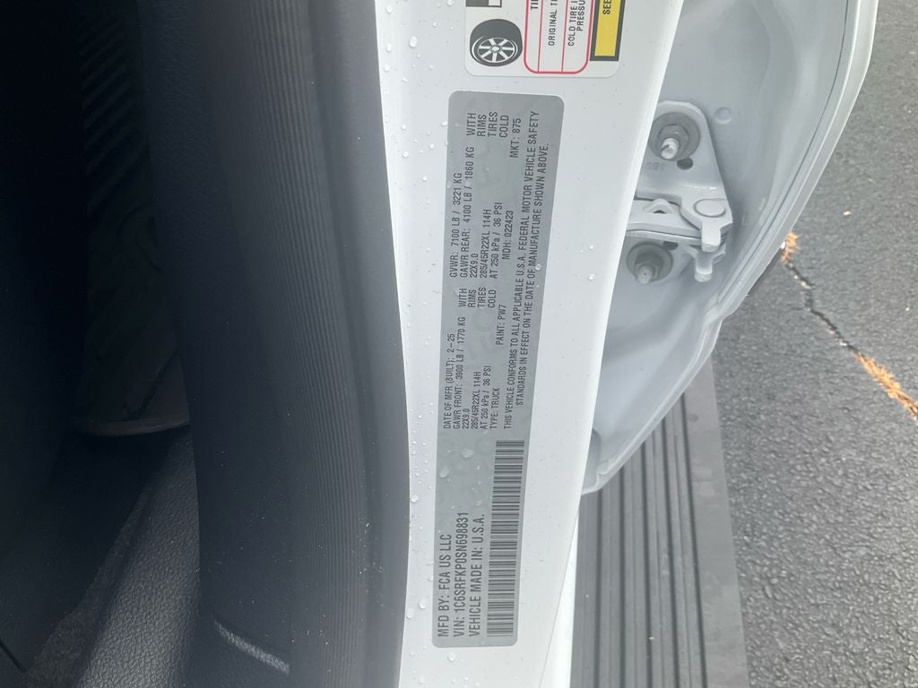 2025 RAM 1500 Tungsten