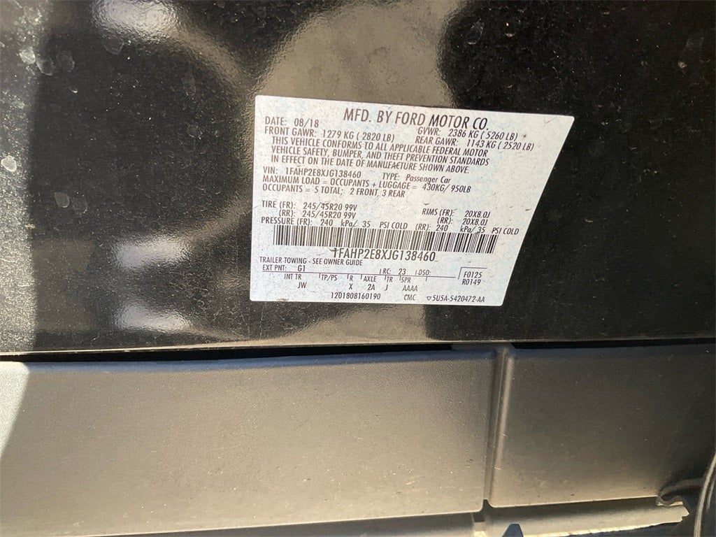 2018 Ford Taurus SEL