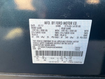 2017 Ford Explorer XLT