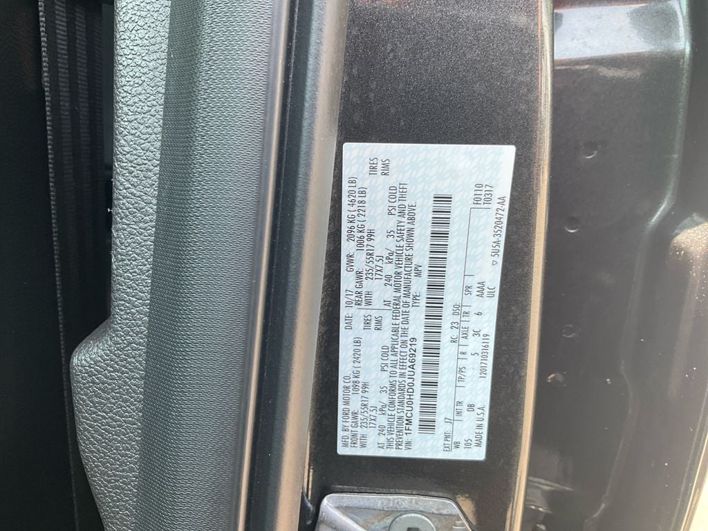 2018 Ford Escape SEL