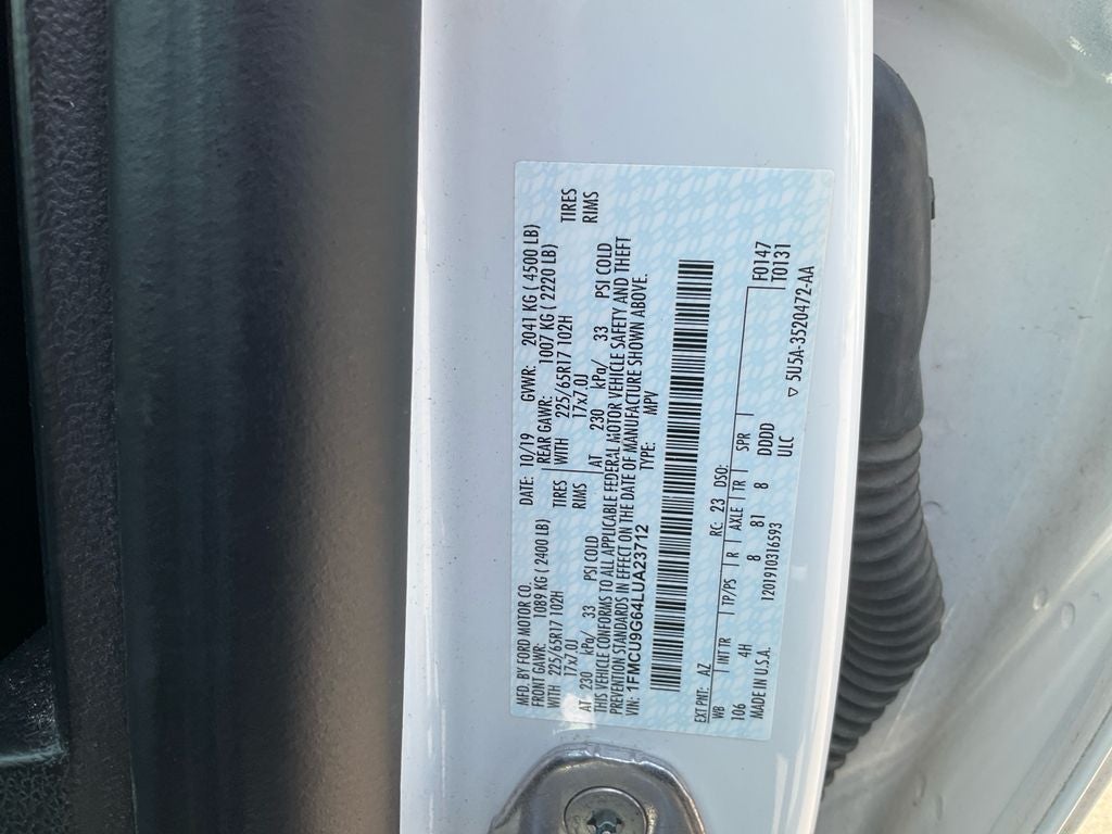 2020 Ford Escape SE