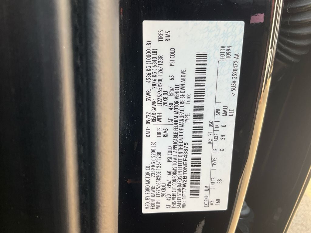 2022 Ford F-250SD Platinum