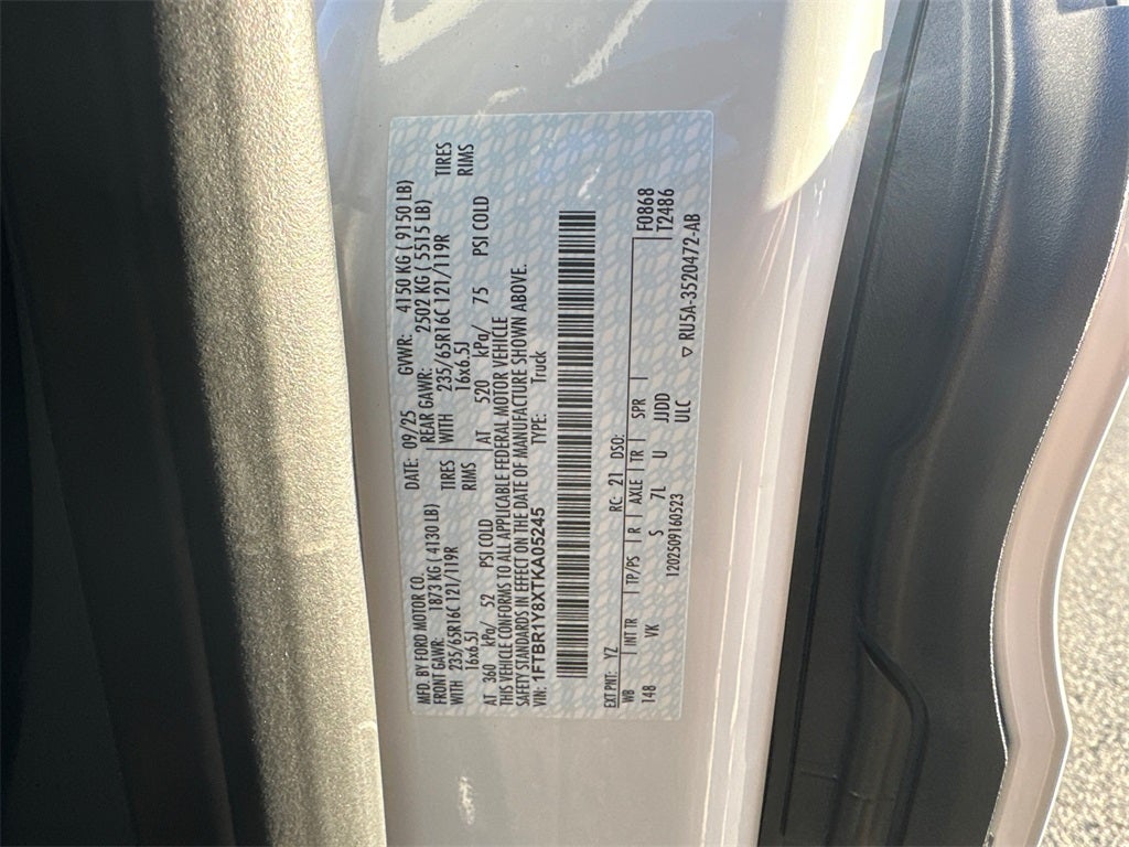 2026 Ford Transit LOW ROOF