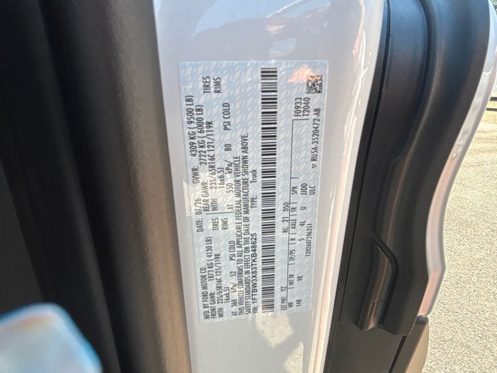 2026 Ford Transit-350 Base HIGH ROOF