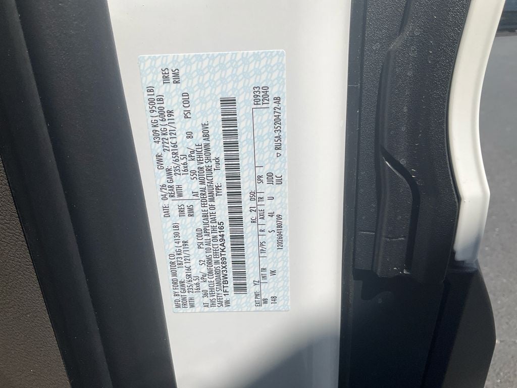 2026 Ford Transit-350 Base HIGH ROOF