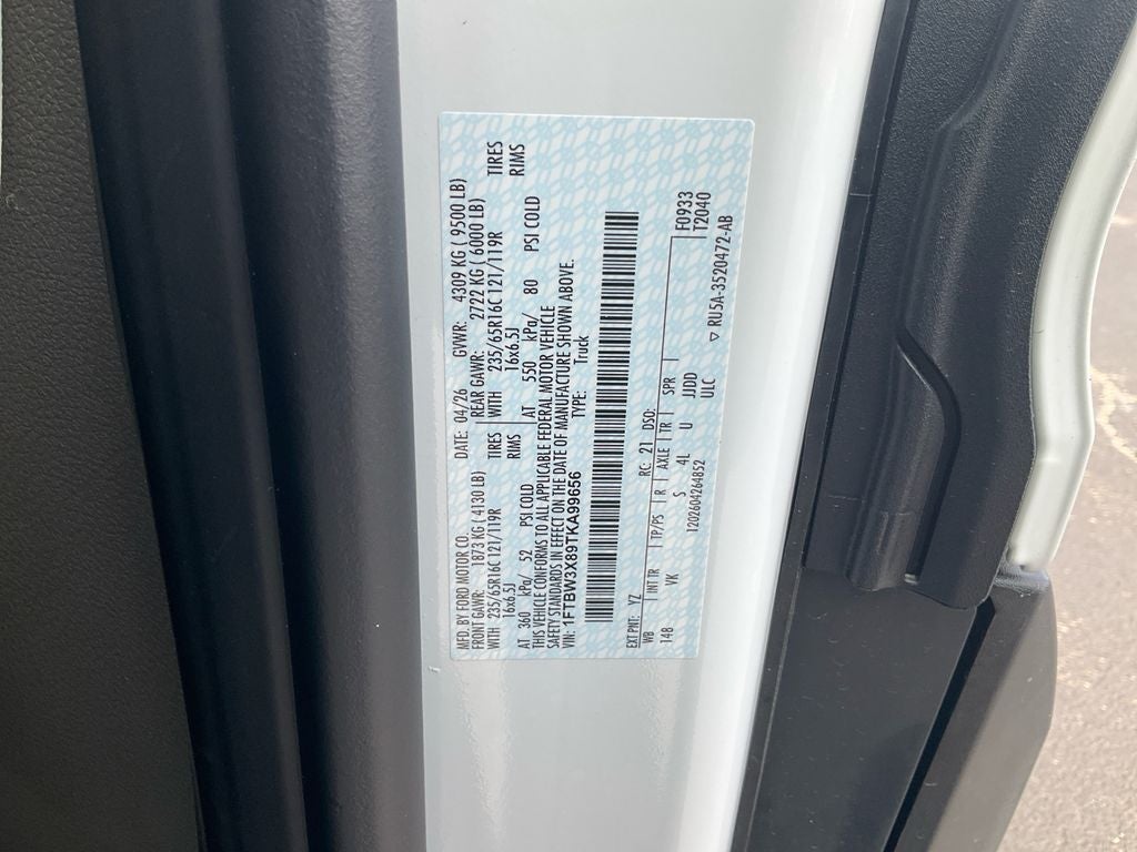 2026 Ford Transit-350 Base HIGH ROOF