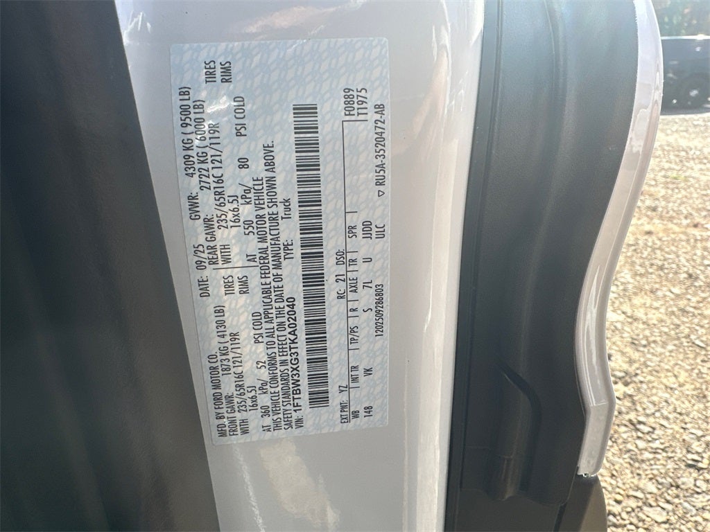 2026 Ford Transit-350 Base HIGH ROOF