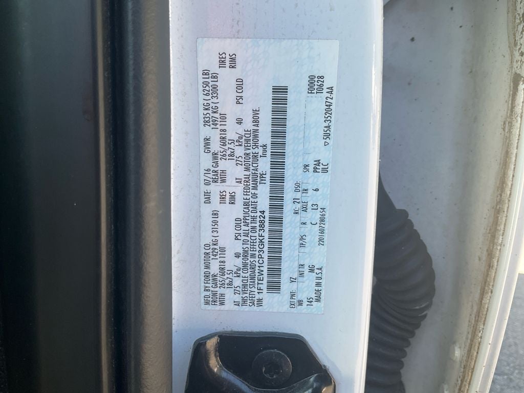 2016 Ford F-150 XLT