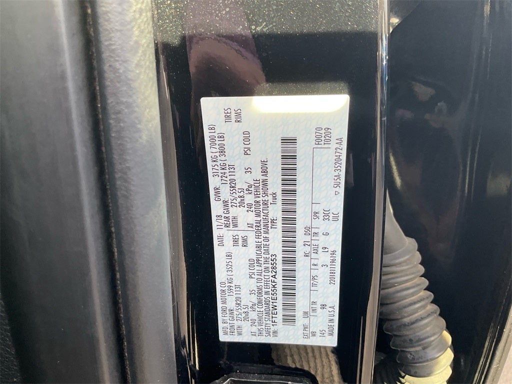 2019 Ford F-150 Platinum