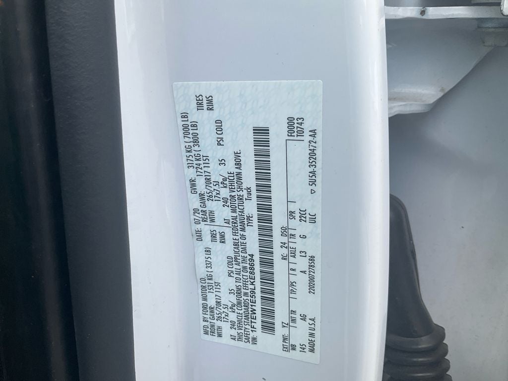 2020 Ford F-150 XL