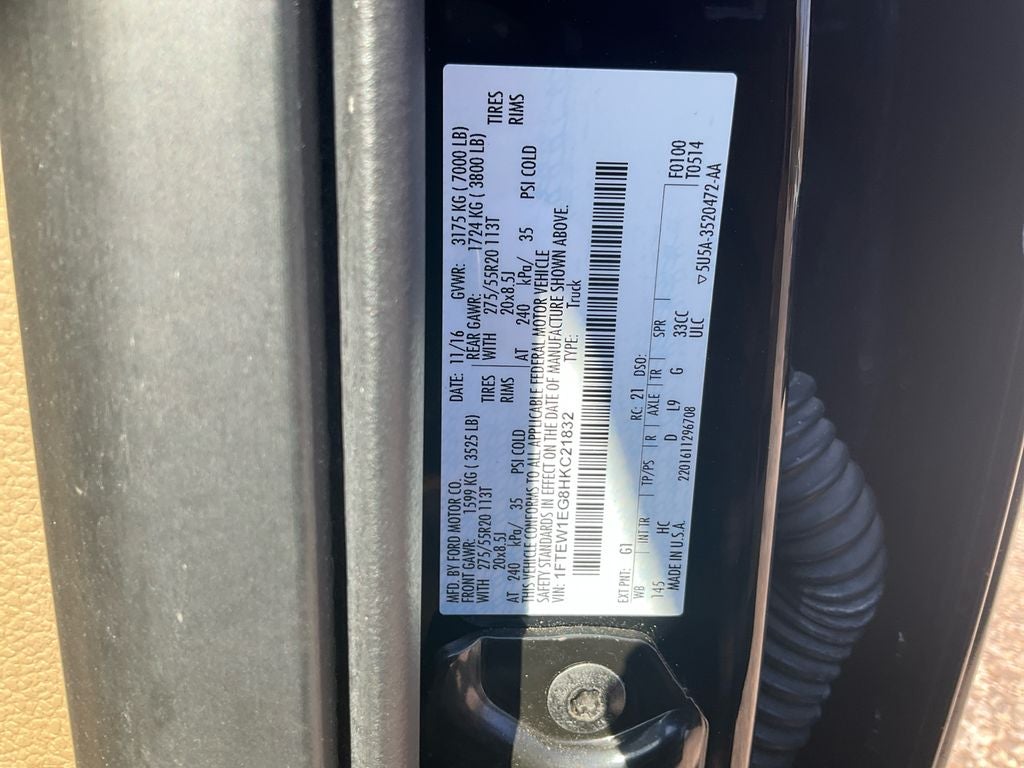 2017 Ford F-150 Lariat