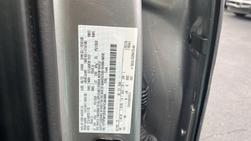2022 Ford F-150 Platinum