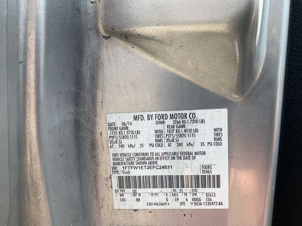 2014 Ford F-150 Lariat