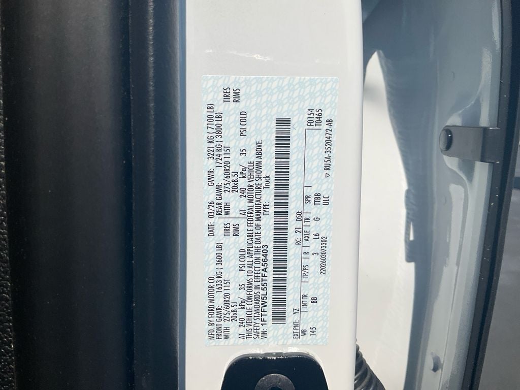 2026 Ford F-150 Lariat