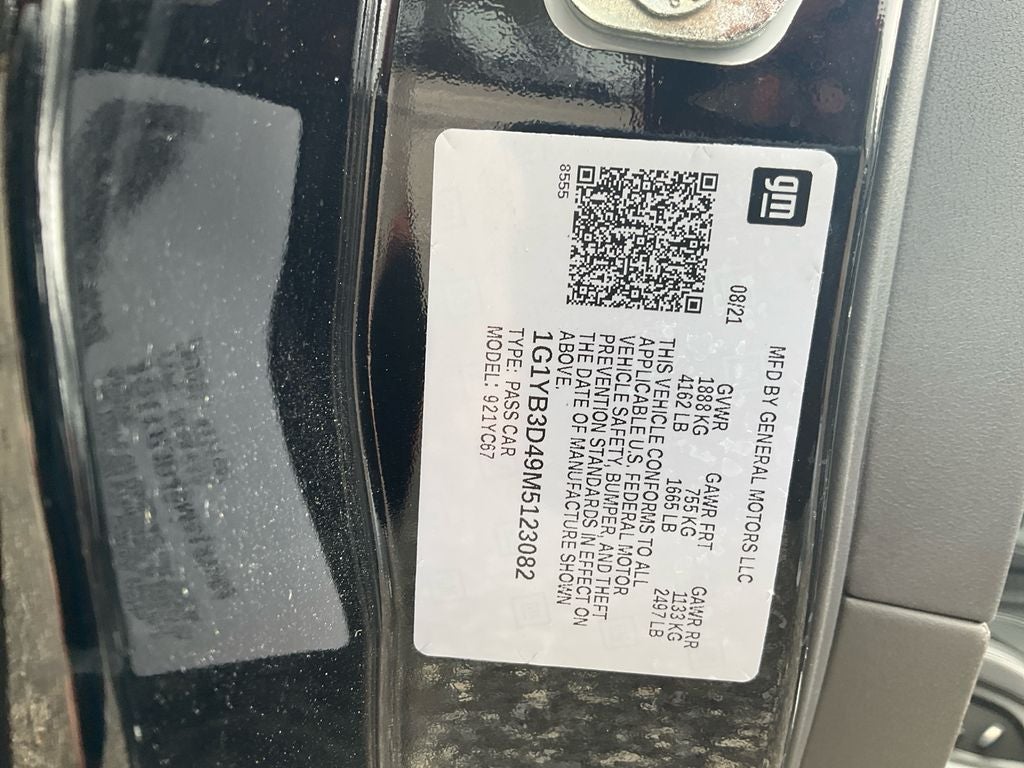 2021 Chevrolet Corvette Stingray 2LT