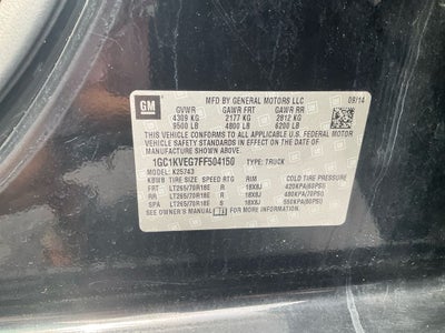 2015 Chevrolet Silverado 2500HD LT