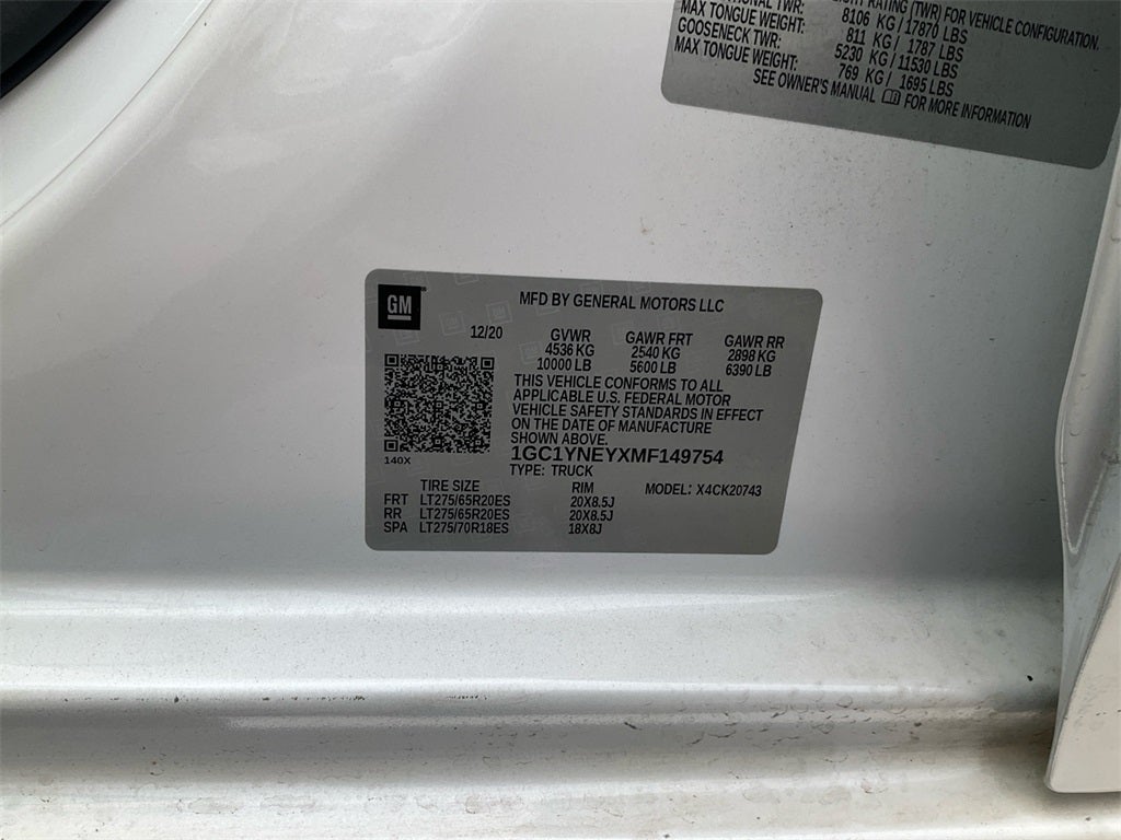 2021 Chevrolet Silverado 2500HD LT