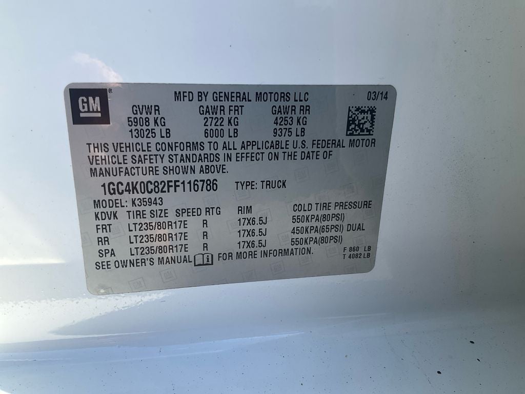 2015 Chevrolet Silverado 3500HD LTZ