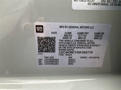 2025 Chevrolet Silverado 2500HD Custom