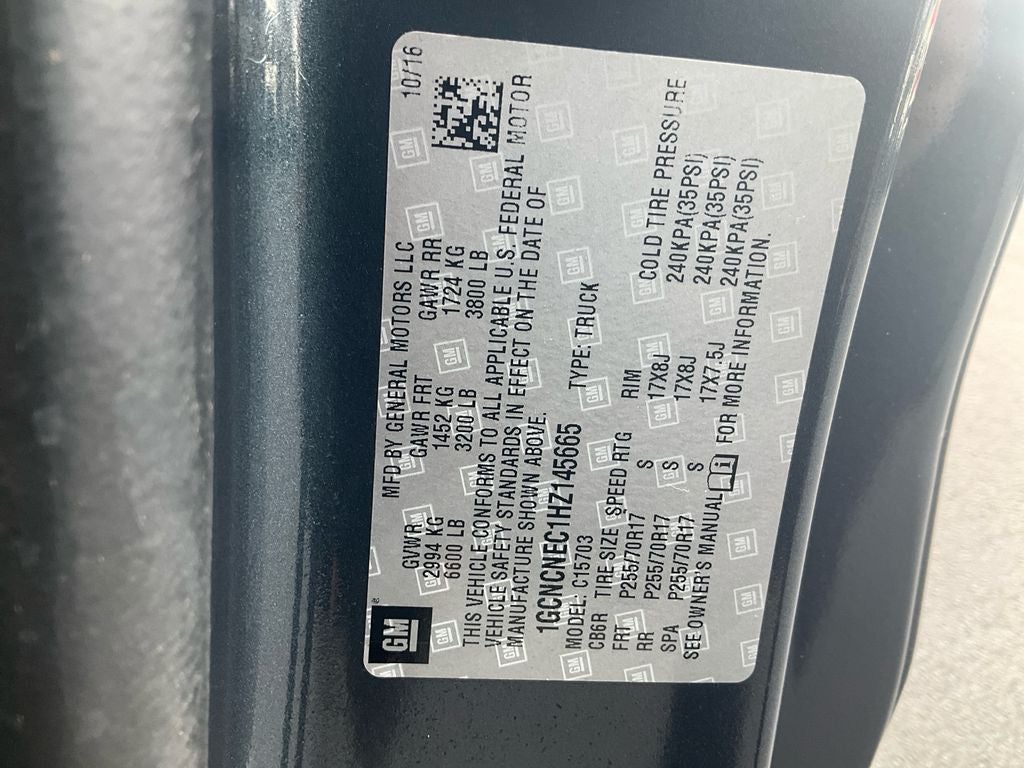 2017 Chevrolet Silverado 1500 LS