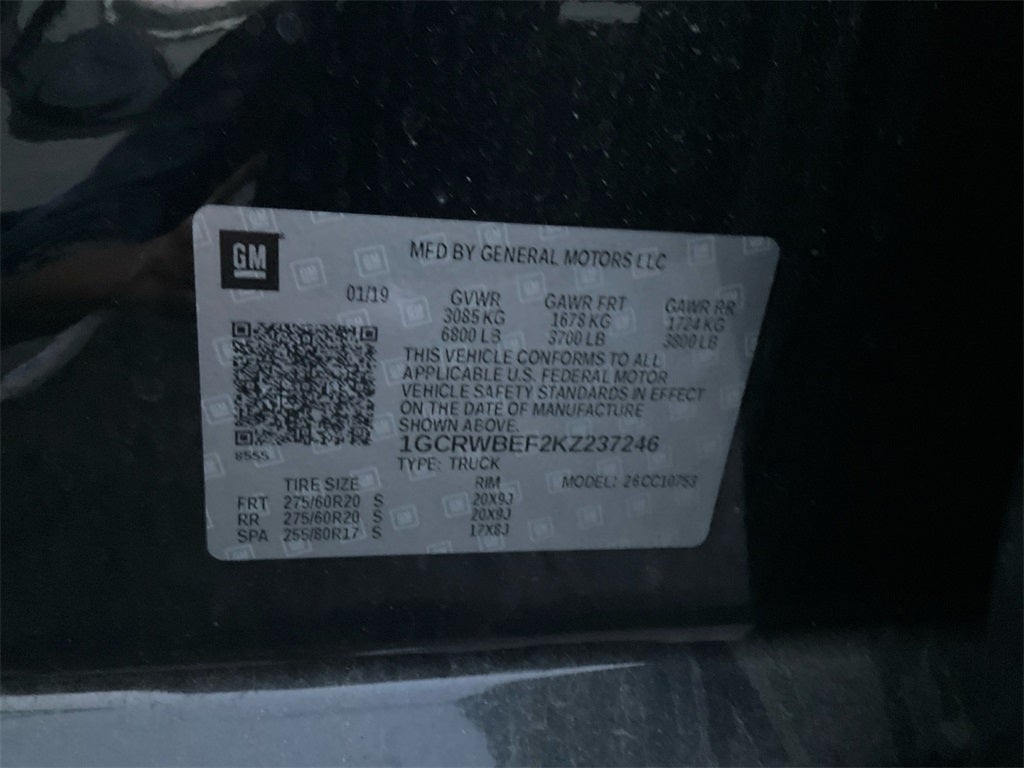 2019 Chevrolet Silverado 1500 Custom