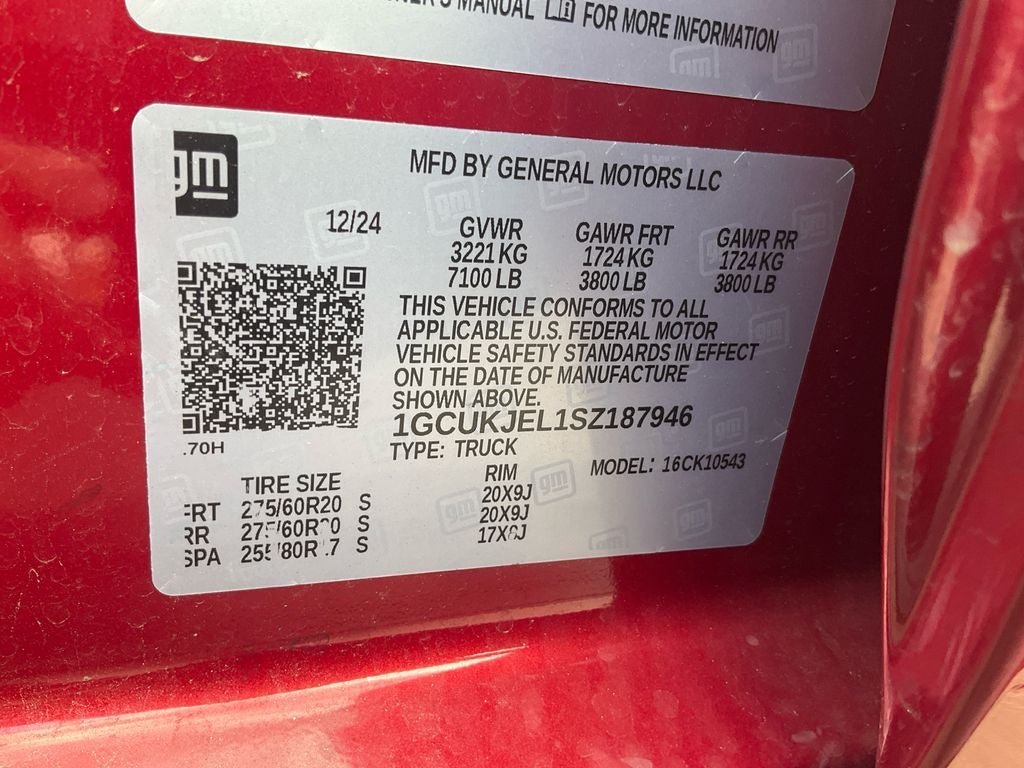 2025 Chevrolet Silverado 1500 High Country