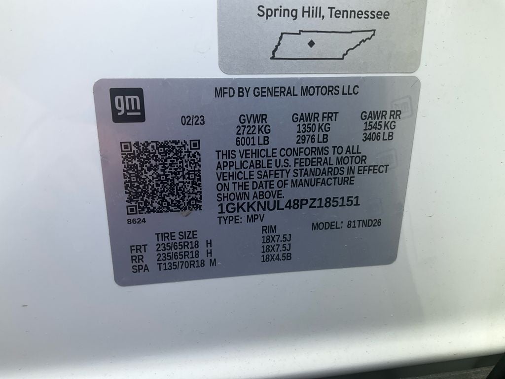 2023 GMC Acadia SLT