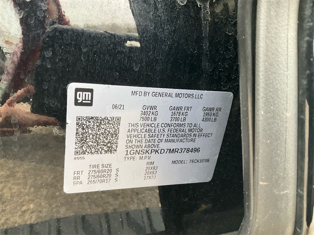 2021 Chevrolet Tahoe Z71