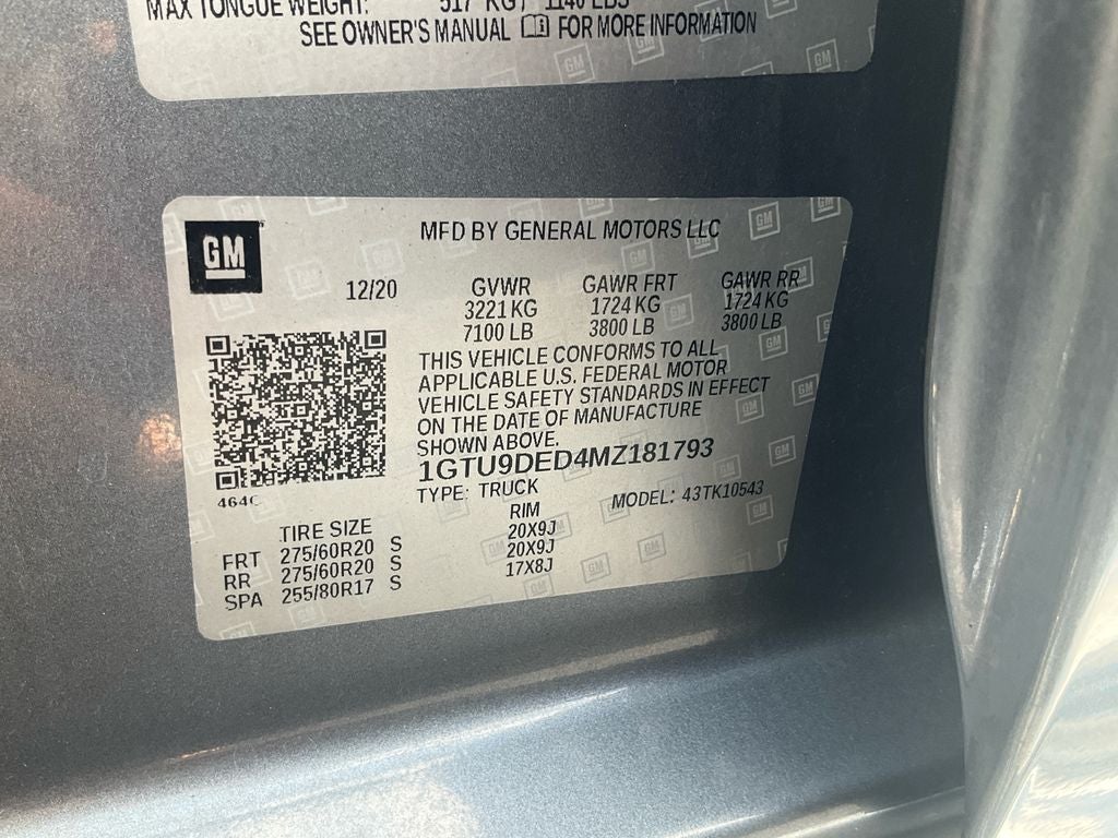 2021 GMC Sierra 1500 SLT