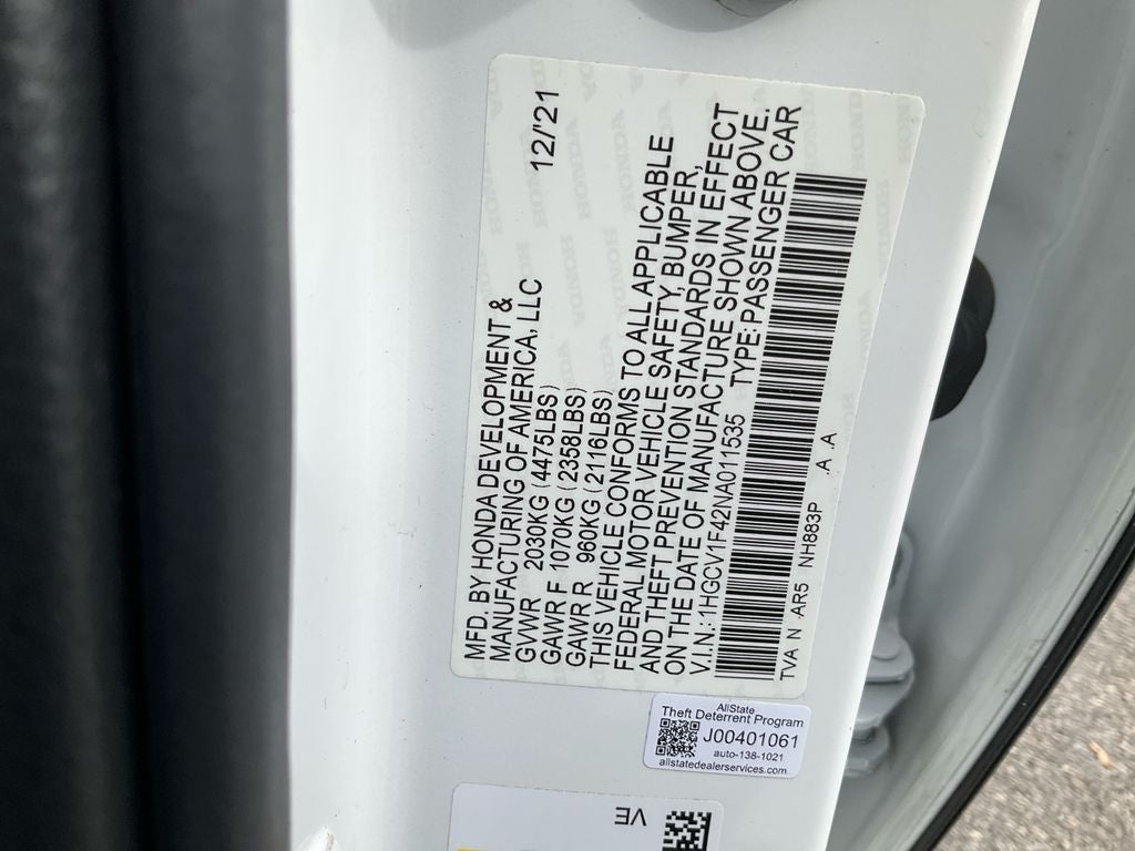 2022 Honda Accord Sport Special Edition