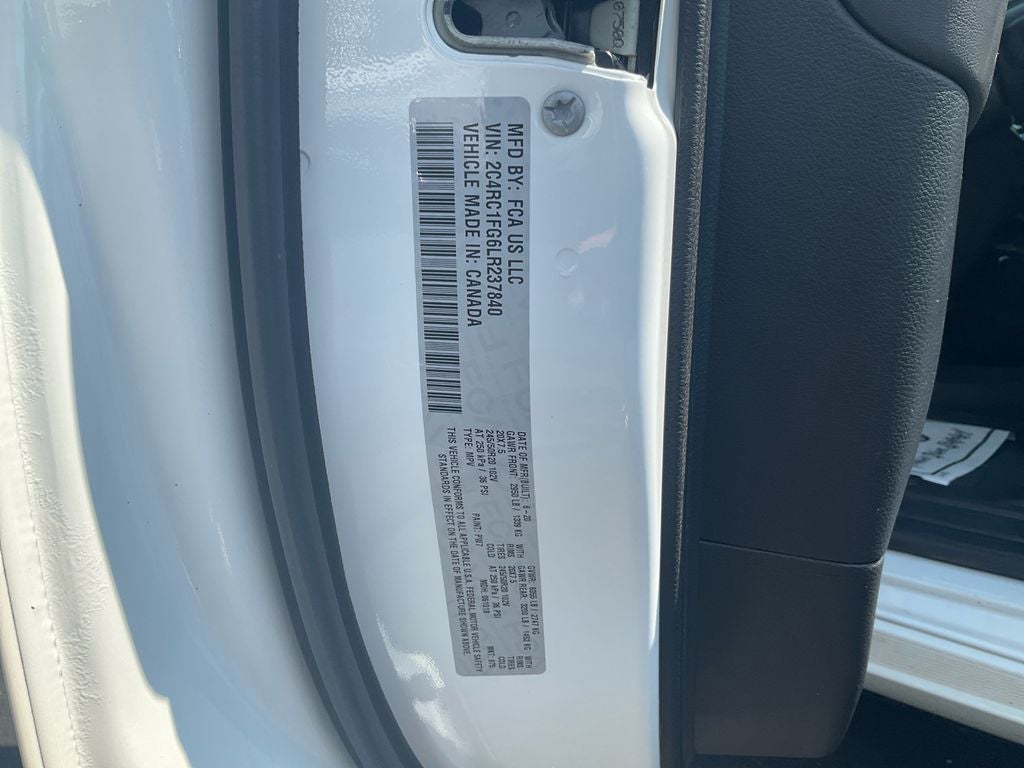 2020 Chrysler Pacifica Touring