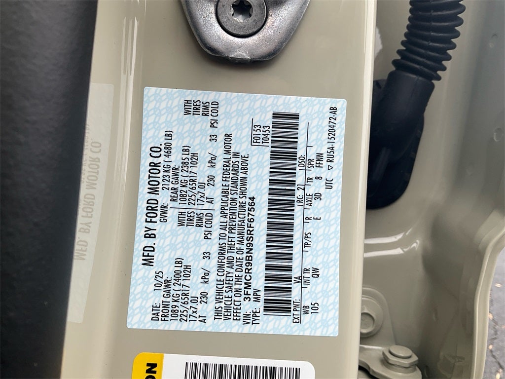 2025 Ford Bronco Sport Big Bend