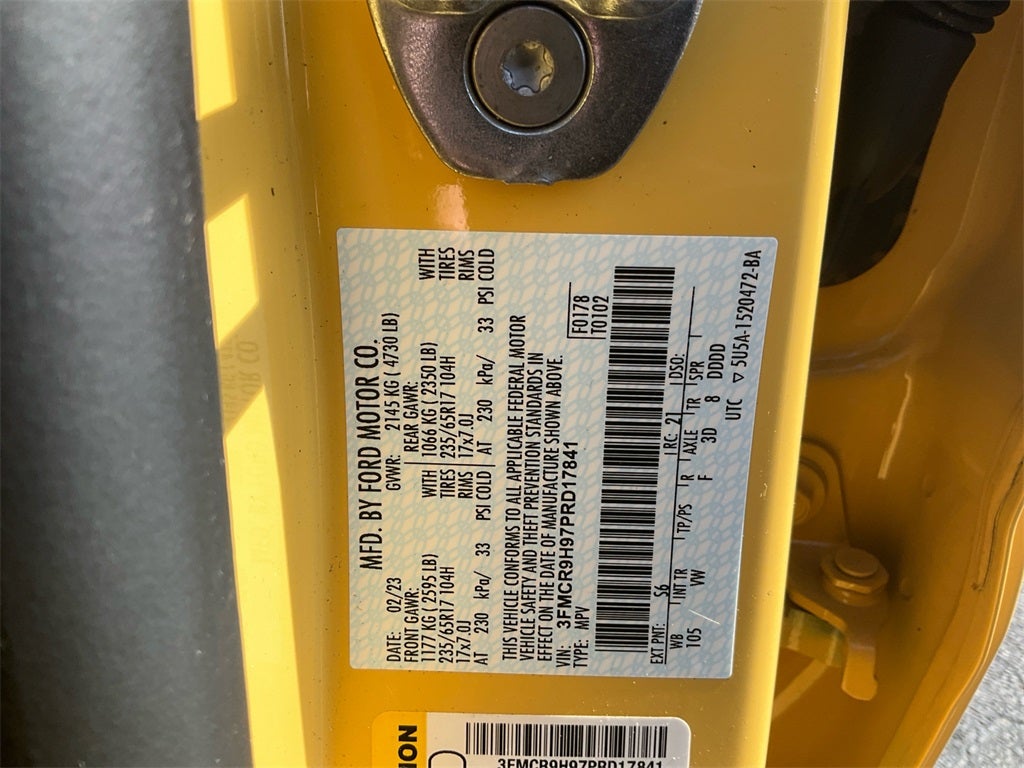 2023 Ford Bronco Sport Heritage Limited