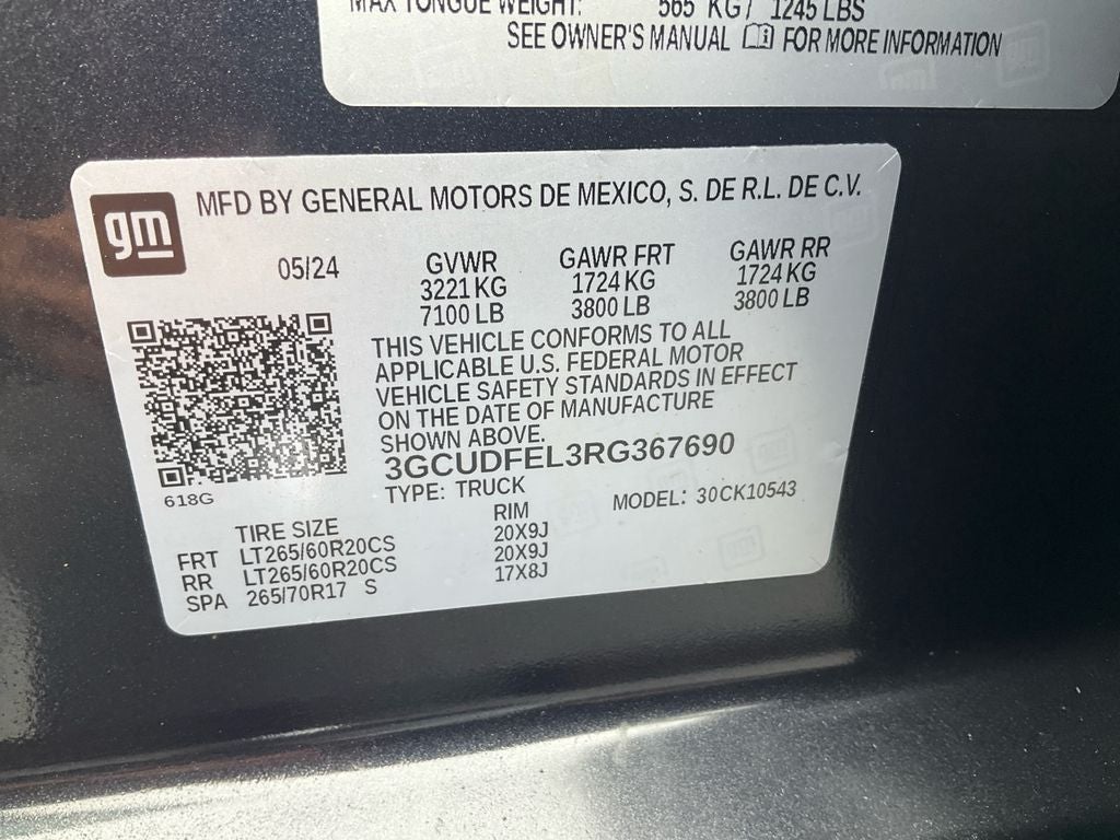 2024 Chevrolet Silverado 1500 LT Trail Boss