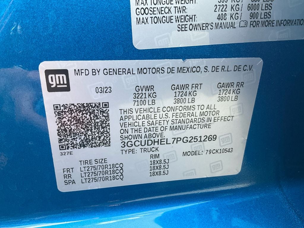 2023 Chevrolet Silverado 1500 ZR2