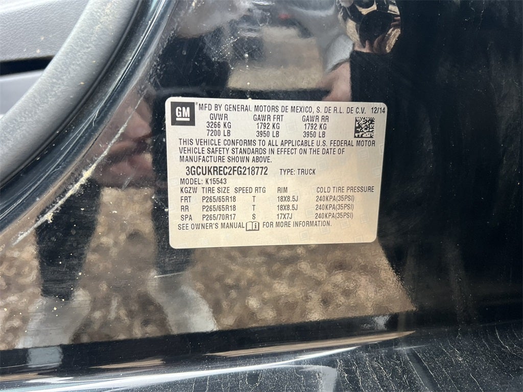 2015 Chevrolet Silverado 1500 LT LT2