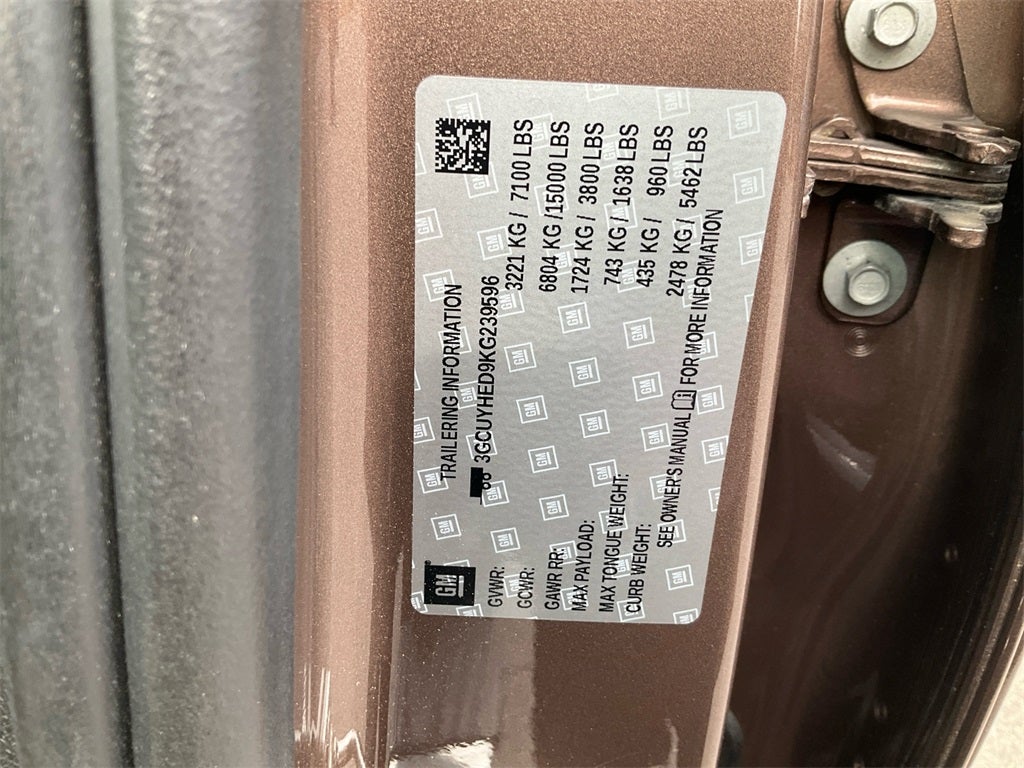 2019 Chevrolet Silverado 1500 High Country