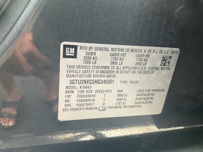 2017 GMC Sierra 1500 SLT