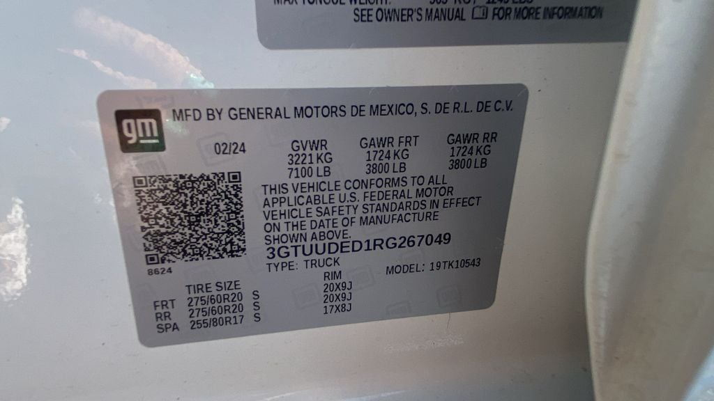 2024 GMC Sierra 1500 SLT