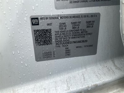 2022 GMC Sierra 1500 SLT