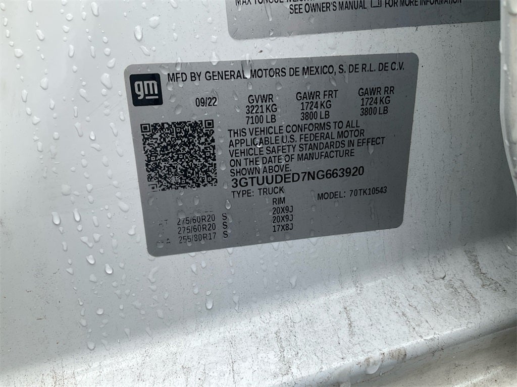 2022 GMC Sierra 1500 SLT