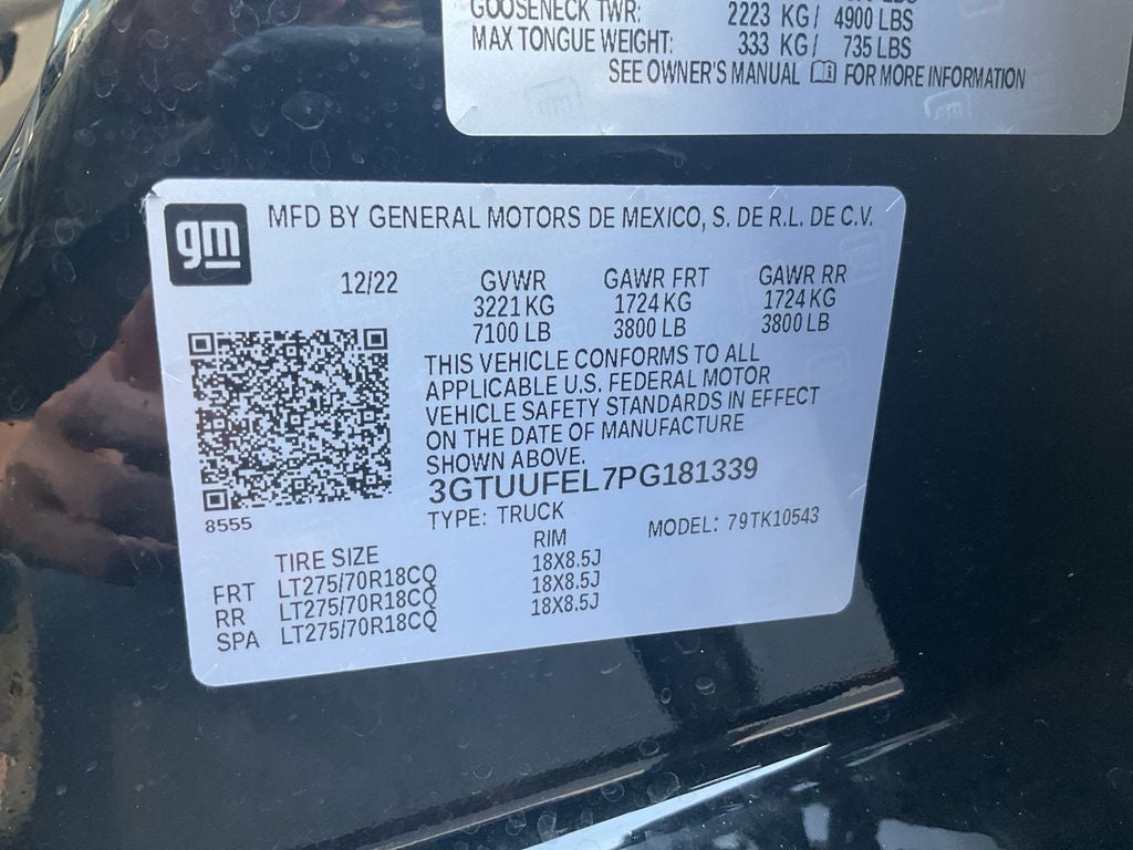 2023 GMC Sierra 1500 AT4X