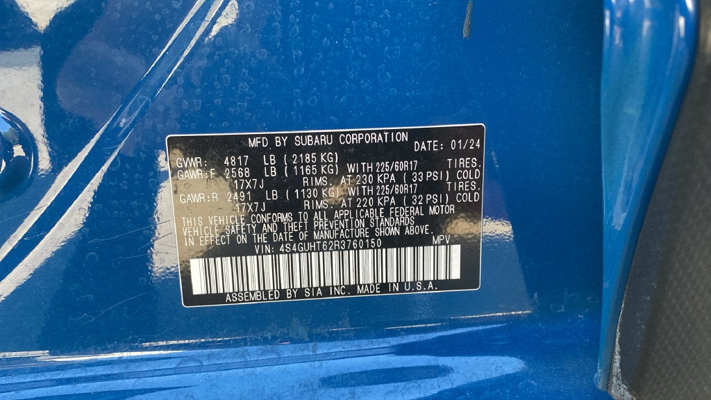 2024 Subaru Crosstrek Wilderness
