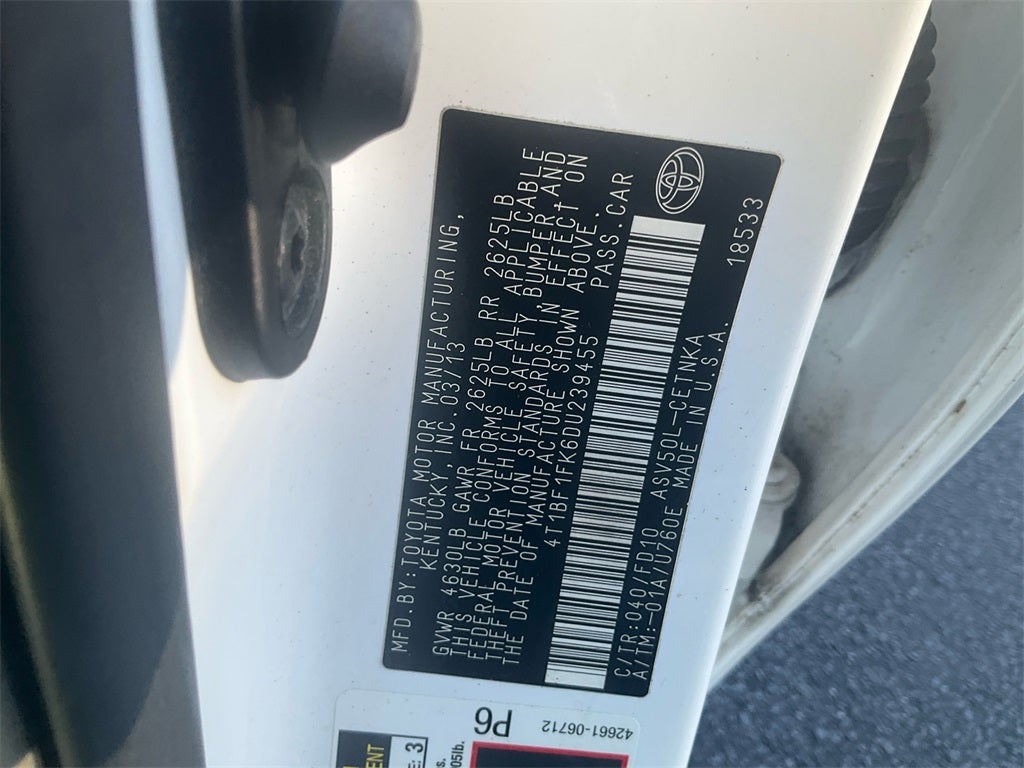 2013 Toyota Camry LE