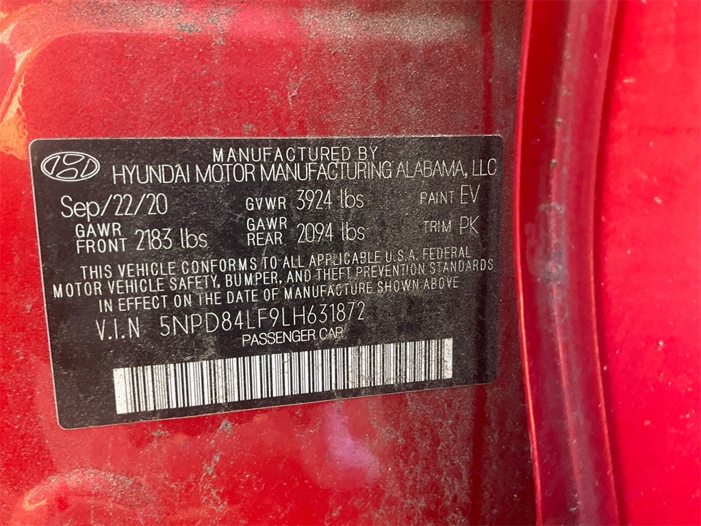 2020 Hyundai Elantra SEL