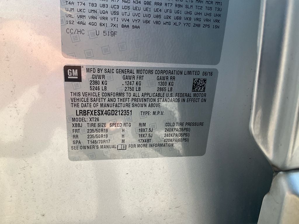 2016 Buick Envision Premium I