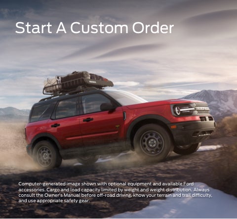 Start a custom order | John Megel Ford in Cleveland GA