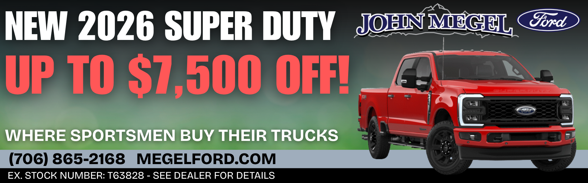 New 2026 Super Duty Offers