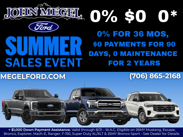 Summer Sales Event at John Megel Ford